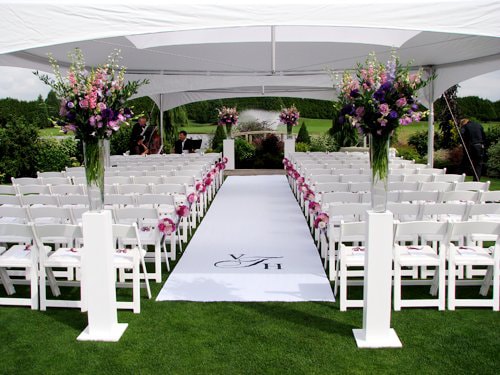 Wedding shop equipment rental